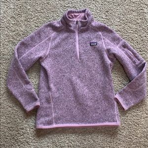 Girl’s Patagonia Better Sweater 1/4-Zip Fleece